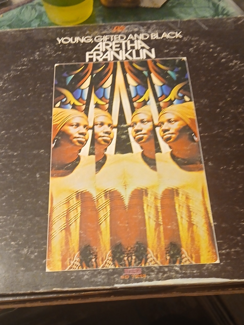 Aretha Franklin 'Young, Gifted and Black' Vinyl Album  Atlantic Records SD 7213